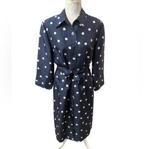 Sara Campbell vintage day dress 
Size 12    100% silk